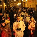 ​"Marsz świętych ze Świętymi" w Świebodzinie