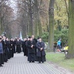 Nabożeństwo na cmentarzu Centralnym w Gliwicach