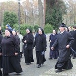 Nabożeństwo na cmentarzu Centralnym w Gliwicach