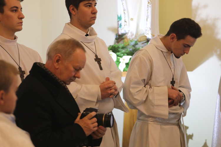 Poświęcenie kaplicy cmentarnej w Wieprzu