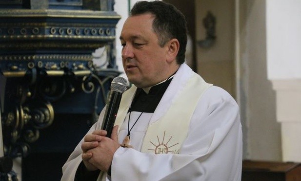 Ks. Krzysztof Kwiatkowki głosił katechezy