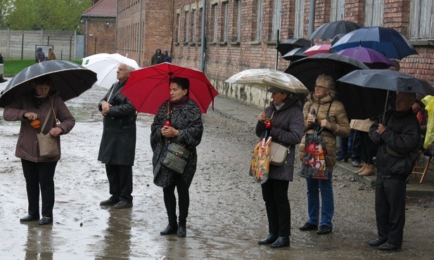 Msza św. w byłym KL Auschwitz