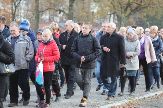 32. Droga Krzyżowa za zmarłych - w byłym KL Auschwitz-Birkenau - 2017