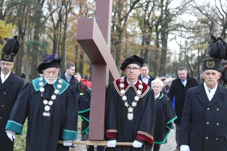 32. Droga Krzyżowa za zmarłych - w byłym KL Auschwitz-Birkenau - 2017