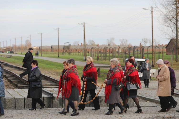 32. Droga Krzyżowa za zmarłych - w byłym KL Auschwitz-Birkenau - 2017