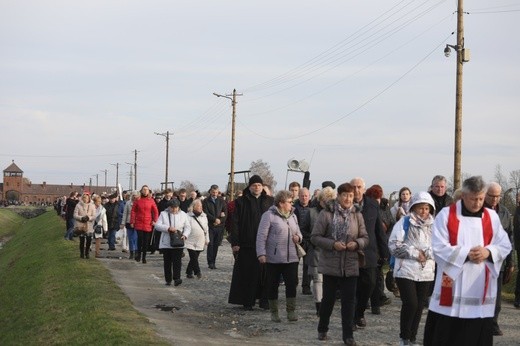 32. Droga Krzyżowa za zmarłych - w byłym KL Auschwitz-Birkenau - 2017