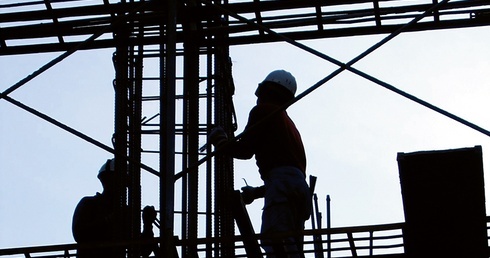 Wielu Ukraińców pracuje w Polsce w budownictwie.