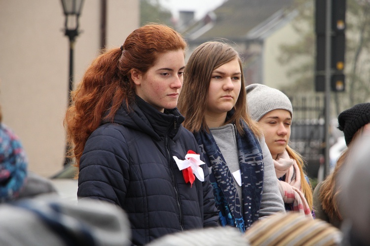 Marsz patriotyczny w Łowiczu