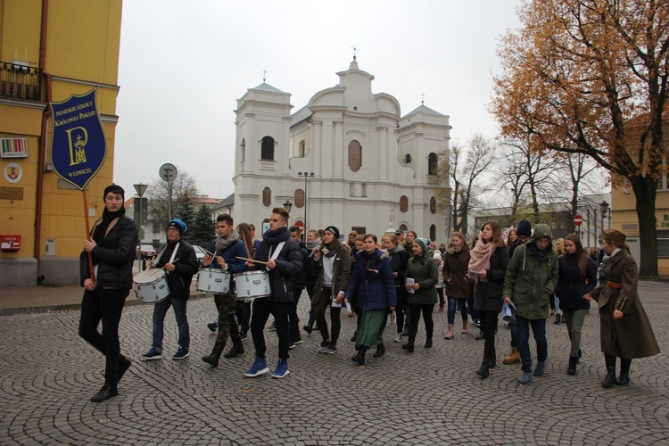 Marsz patriotyczny w Łowiczu