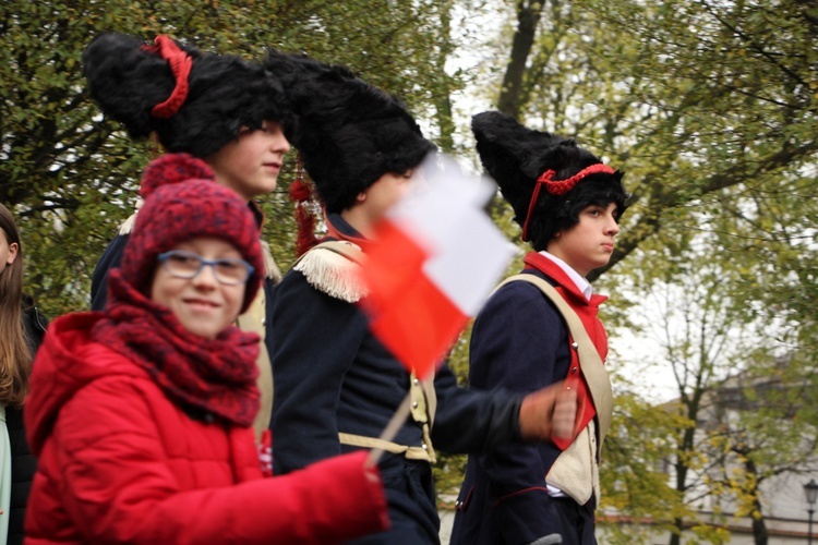 Marsz patriotyczny w Łowiczu