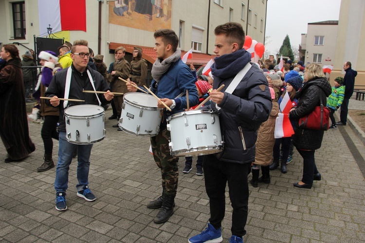 Marsz patriotyczny w Łowiczu