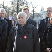 Kaczyński: mamy czas dobrej zmiany, wielkiej szansy, odbudowy wartości (opis)