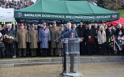 Wojewoda zwracał uwagę na konieczność ciągłego zdobywania wolności