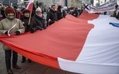 Tysiące flag pod hasłem "My chcemy Boga" 