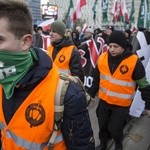 Tysiące flag pod hasłem "My chcemy Boga" 