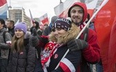 Tysiące flag pod hasłem "My chcemy Boga" 