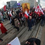 Tysiące flag pod hasłem "My chcemy Boga" 