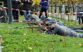 Widowisko batalistyczne "Za Polskę" w centrum Wrocławia