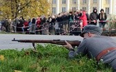 Widowisko batalistyczne "Za Polskę" w centrum Wrocławia