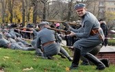 Widowisko batalistyczne "Za Polskę" w centrum Wrocławia