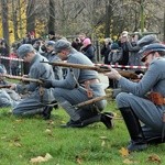 Widowisko batalistyczne "Za Polskę" w centrum Wrocławia