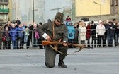 Widowisko batalistyczne "Za Polskę" w centrum Wrocławia