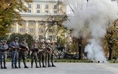 Widowisko batalistyczne "Za Polskę" w centrum Wrocławia