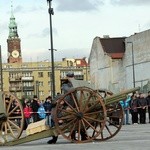 Widowisko batalistyczne "Za Polskę" w centrum Wrocławia