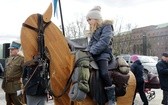 Widowisko batalistyczne "Za Polskę" w centrum Wrocławia