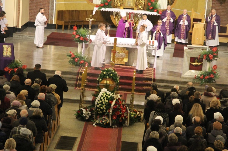 Pożegnanie śp. ks. Janusza Krajewskiego w Mościcach