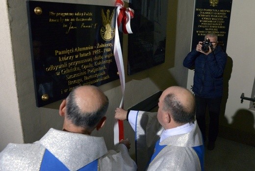 Tablica pamięci kleryków-żołnierzy