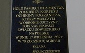 Tablica pamięci kleryków-żołnierzy