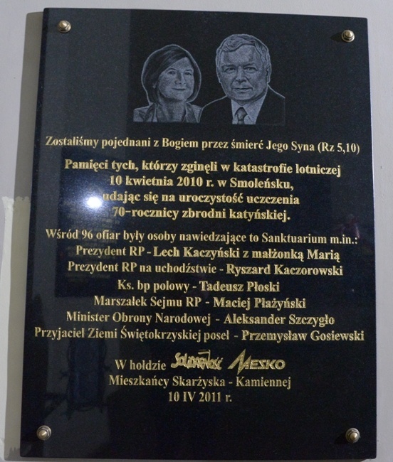 Tablica pamięci kleryków-żołnierzy