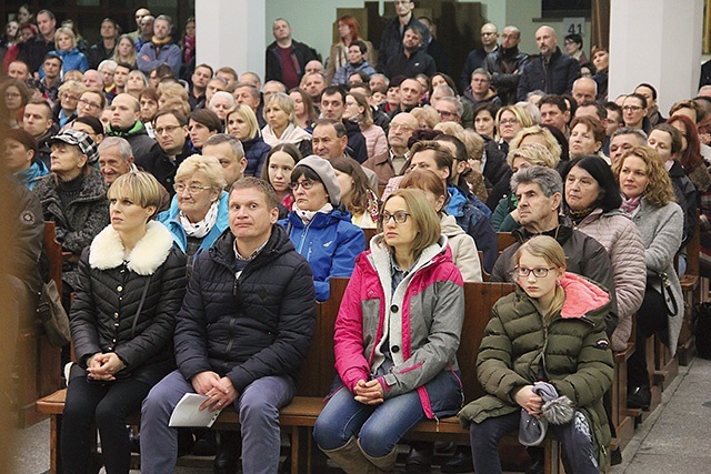 Uczestnicy rekolekcji to nie tylko mieszkańcy Bochni i okolic, ale także Brzeska, Tarnowa, Limanowej czy Zakopanego.