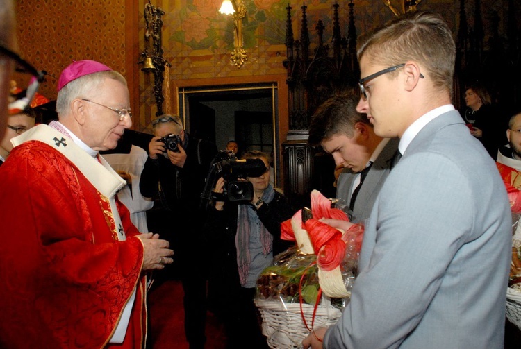 Św. Maksymilian Maria Kolbe patronem Zespołu Szkół Przemysłu Spożywczego w Krakowie