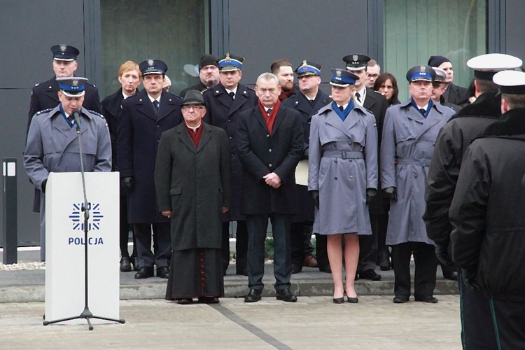 Poświęcenie Komisariatu II Policji w Gdańsku-Śródmieściu 