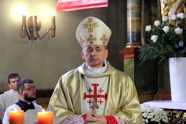 Poświęcenie figury w Dziećmorowicach