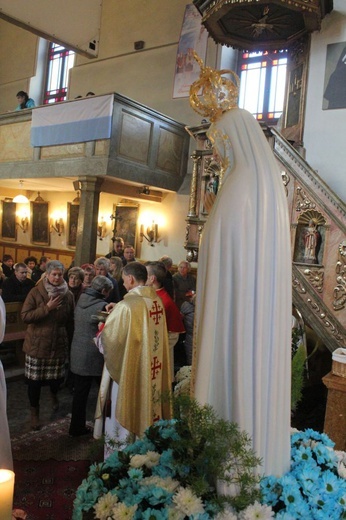 Poświęcenie figury w Dziećmorowicach