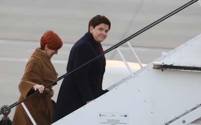 Premier Beata Szydło przybyła do Szwecji