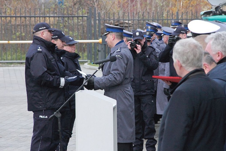 Poświęcenie Komisariatu II Policji w Gdańsku-Śródmieściu 