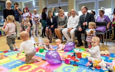 Pierwsza dama uczestniczyła w obchodach Światowego Dnia Wcześniaka