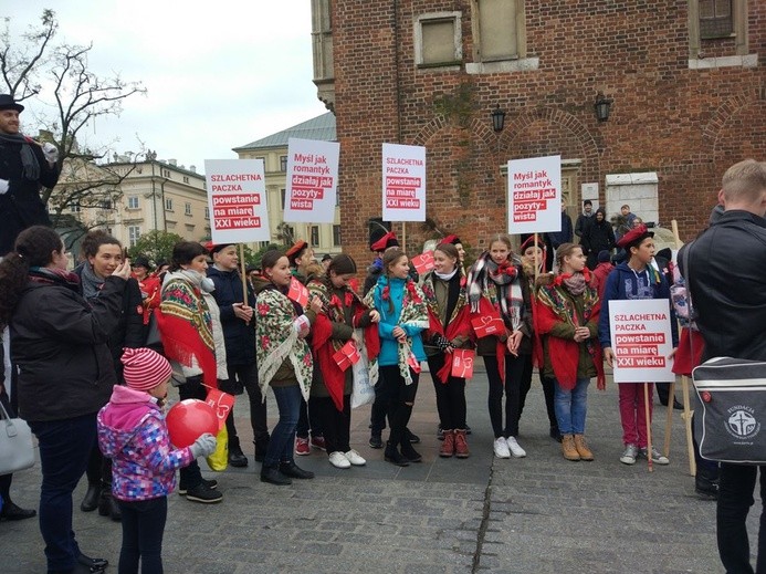 Marsz Szlachetnej Paczki w Krakowie
