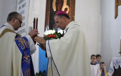 Powitanie Maryi w parafii MB Częstochowskiej w Otwocku