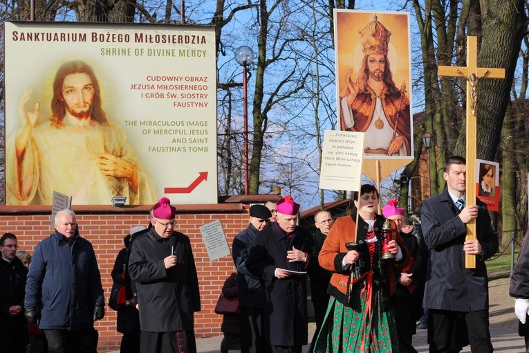 Rocznica proklamacji Jubileuszowego Aktu Przyjęcia Jezusa Chrystusa za Króla i Pana w Łagiewnikach