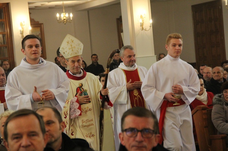 Poświęcenie organów i witraży w Mielcu-Rzochowie