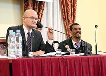 Jednym z uczestników konferencji był  dr Bawer Aondo-Akaa.