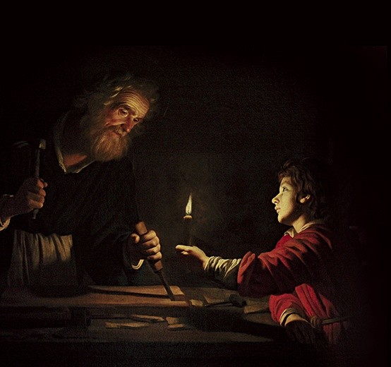 Święty Józef był cieślą,  ale wykonywał też prace stolarskie