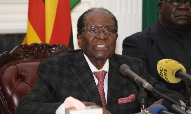 Robert Mugabe ustąpił z urzędu prezydenta Zimbabwe