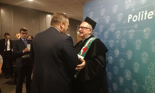 Wyróżnienie dla wybitnego naukowca [GALERIA]