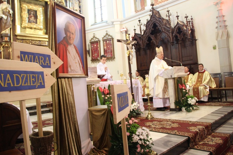 Jan Paweł II w Ciężkowicach